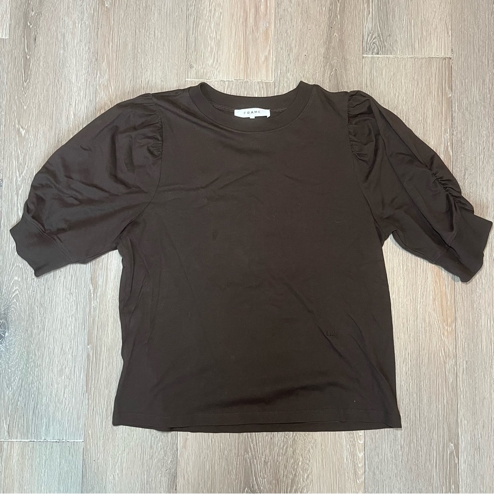 FRAME brown tshirt